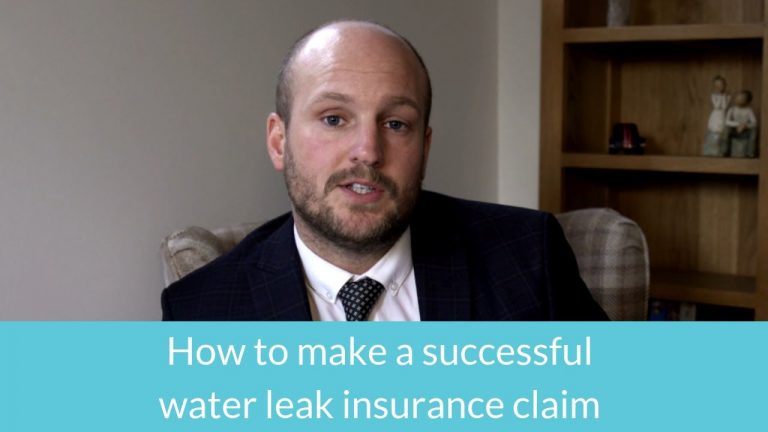 How to make a successful water leak insurance claim in 2022?