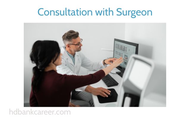 Consultation with Surgeon