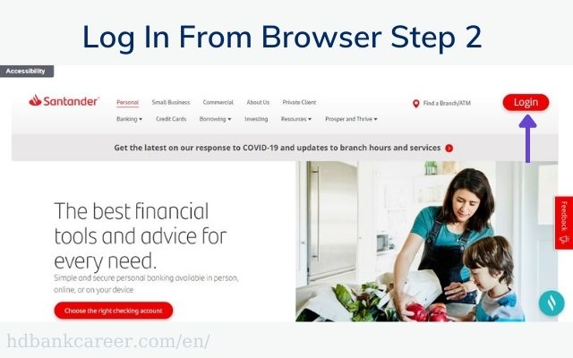 How To Log Into Santander Online Banking? – Santander Bank US