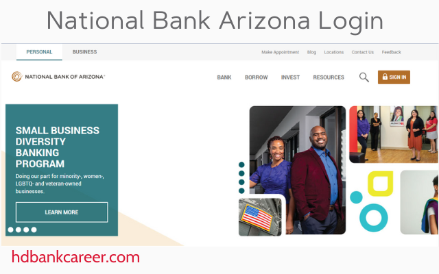 National Bank Arizona Login