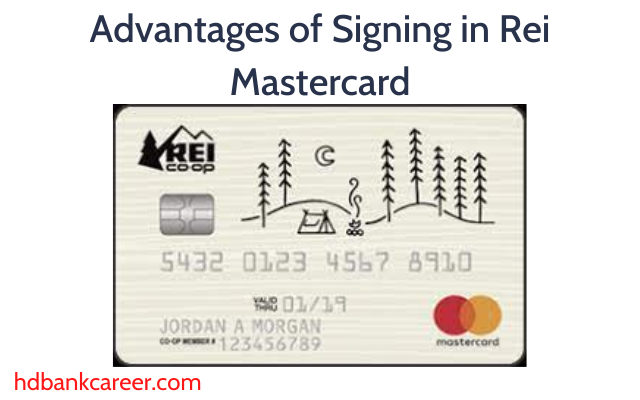 Advantages of Signing in Rei Mastercard
