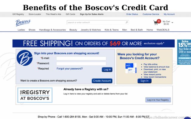 Benefits of the Boscov