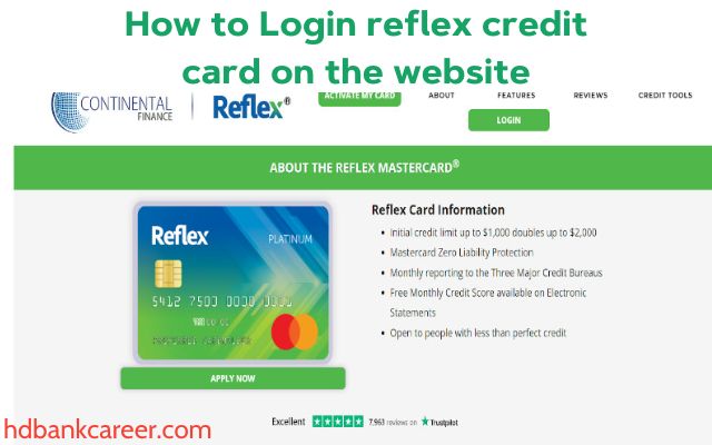 Reflex Credit Card Login, Payment & Contact Customer Service