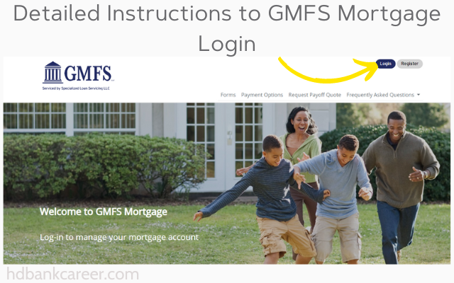 Detailed Instructions to GMFS Mortgage Login
