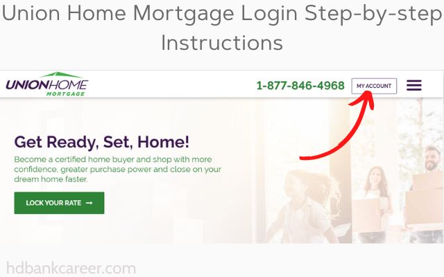 Union Home Mortgage Login Step-by-step Instructions