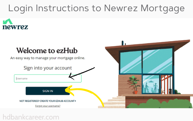 Login Instructions to Newrez Mortgage