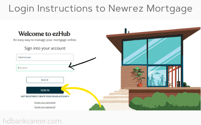 Login Instructions to Newrez Mortgage