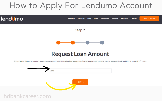 How to Apply For Lendumo Account
