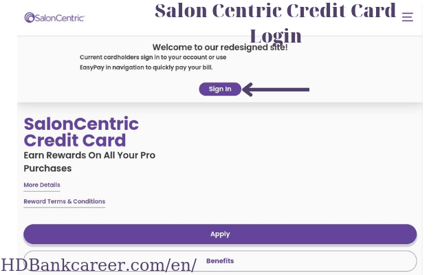 Salon Centric Credit Card Login – The Best Way To Pay