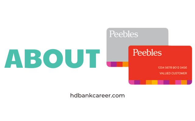 About Peebles Credit Card