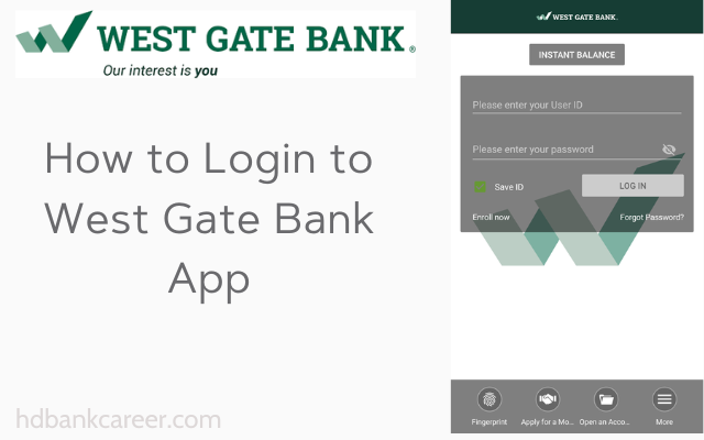 How to Login to West Gate Bank App
