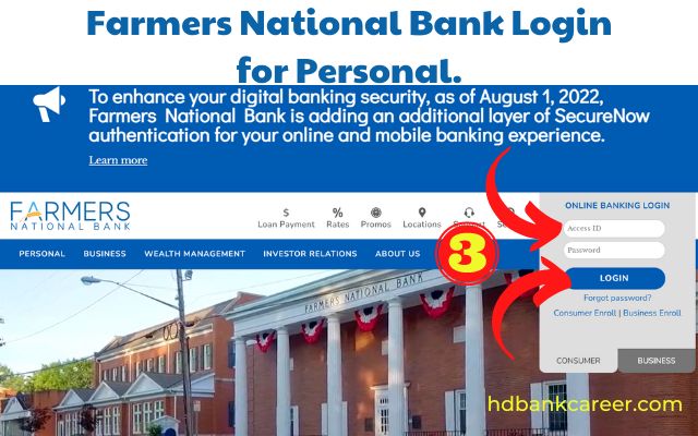 Farmers National Bank Login Directions l Personal & Business