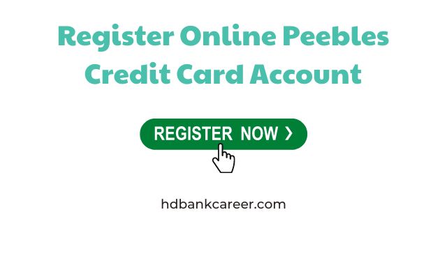 Register Online Peebles Credit Card Account