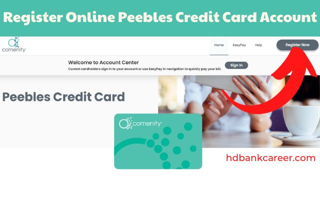 Register Online Peebles Credit Card Account
