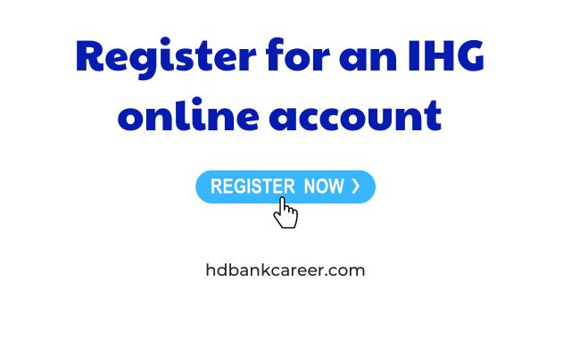 Register for an IHG online account