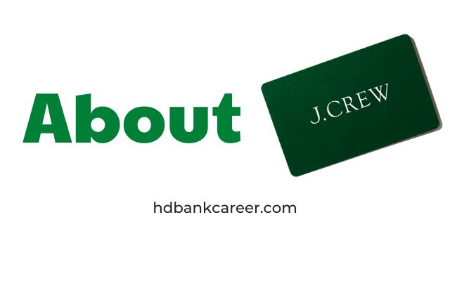 About J Crew Credit Card