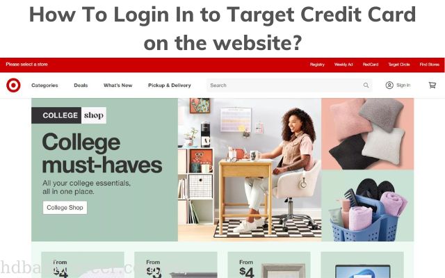 How To Login In to Target Credit Card on the website?