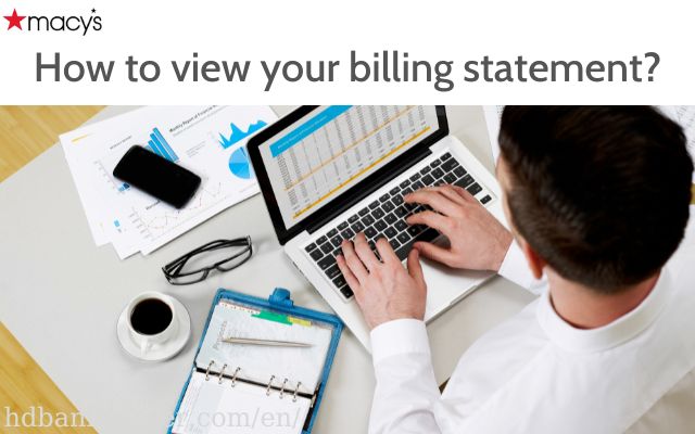 How to view your billing statement?