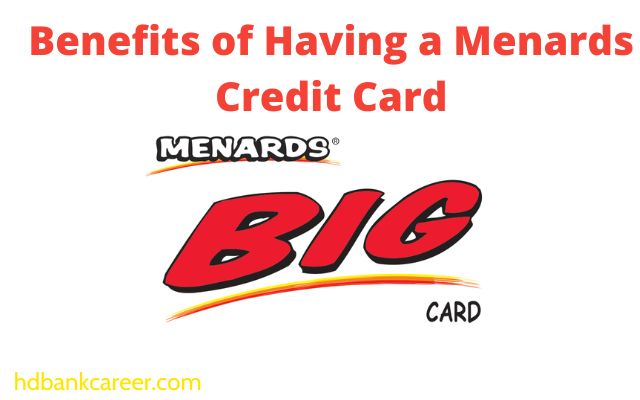 Benefits of Having a Menards Credit Card