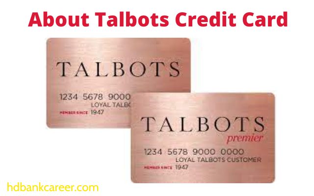 About Talbots Credit Card
