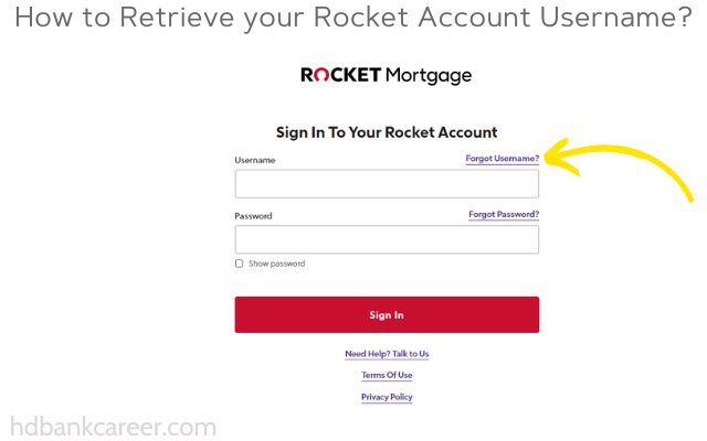 How to Retrieve your Rocket Account Username?