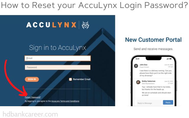 How to Reset your AccuLynx Login Password?