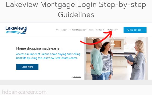 Lakeview Mortgage Login Step-by-step Guidelines