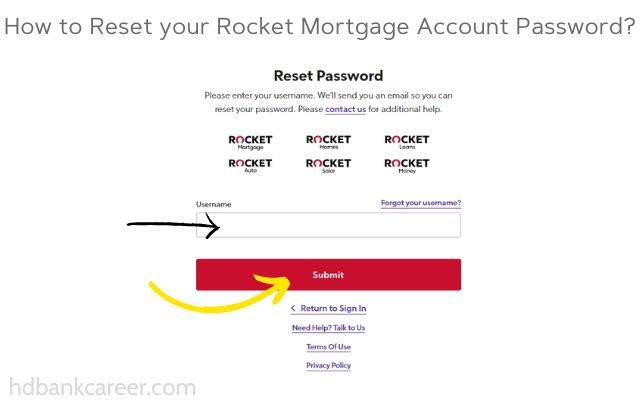 How to Reset your Rocket Account Password?