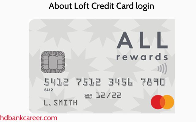 About Loft Credit Card login