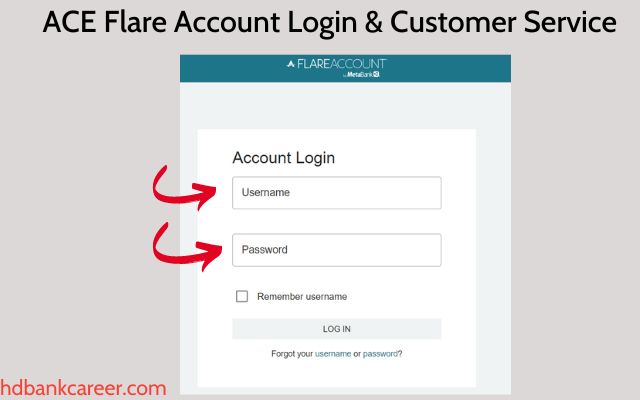 ACE Flare Account Login, Access account & Customer service