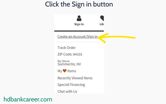 Click the Sign in button
