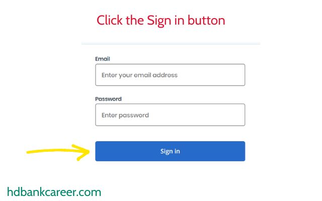 Click the Sign in button