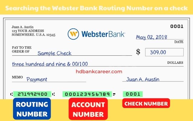 Webster Bank Routing Number Is Here – 211170101 l Transfer