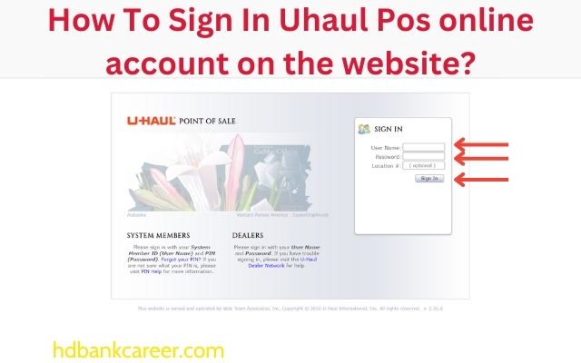 Uhaul Pos Login & Password Reset Instructions | pos.uhaul.net