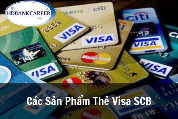 cac san pham the visa scb